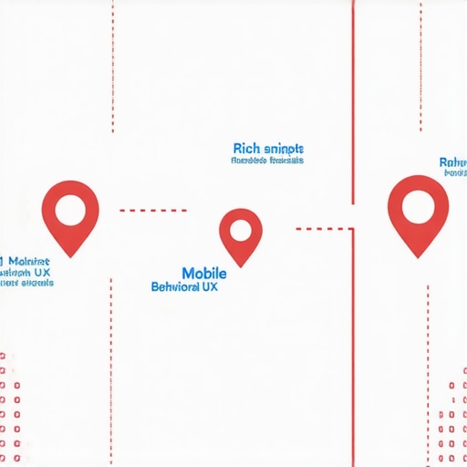 Infographic showing advanced CTR tactics for local SEO