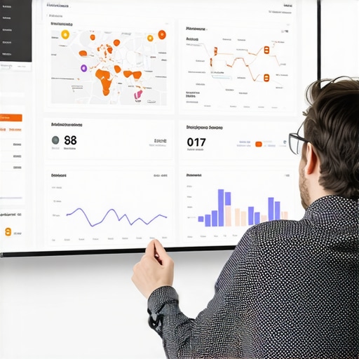 Analyzing CTR Signals for Local SEO Success Expert reviewing CTR metrics and local map ranking data