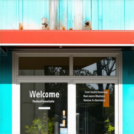 A well-designed storefront representing an optimized Google My Business listing.