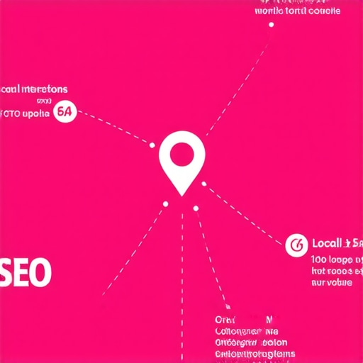 Infographic illustrating map clicks, CTR, and local search ranking factors