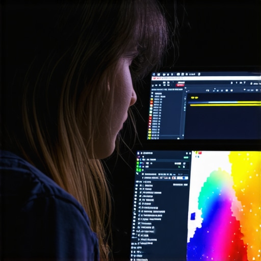 Person analyzing heatmaps and analytics on a laptop for local SEO and CTR optimization