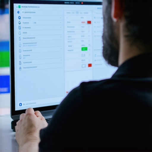 Expert analyzing local search results with schema markup and engaging content