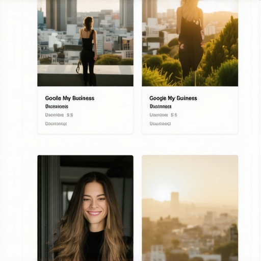 A well-optimized Google My Business profile with attractive images and compelling titles