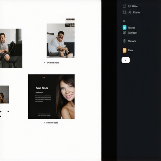 Screenshot of an optimized local business profile with compelling visuals and call-to-action buttons.