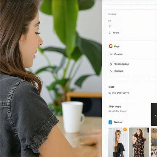 A person editing a Google My Business profile on a laptop