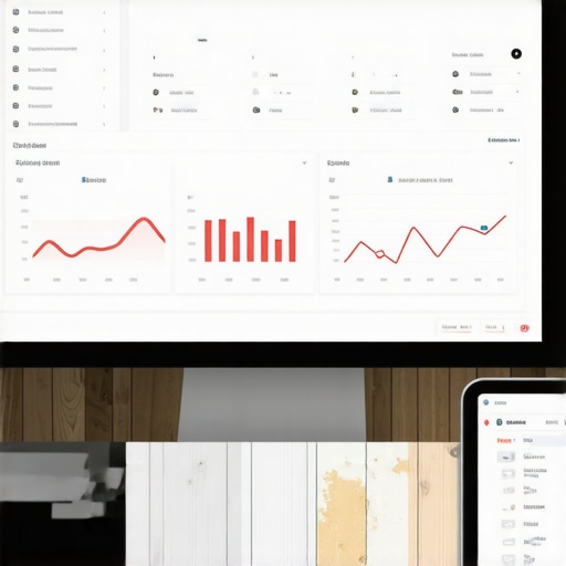 Screenshot of click analytics dashboard illustrating CTR signal tracking