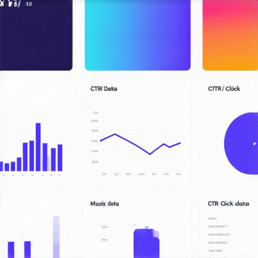 Analytics Dashboard for Local SEO Digital analytics dashboard showcasing tracking metrics for Maps clicks and CTR trends.