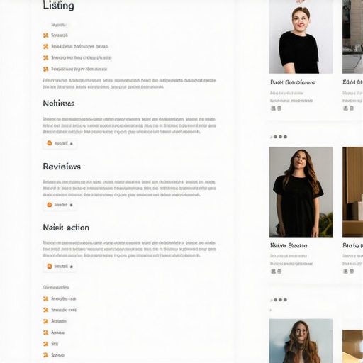 Screenshot of a well-optimized Google Maps business profile with photos, review highlights, and CTA buttons.