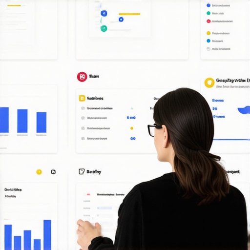 Business owner reviewing maps click data and engagement metrics.