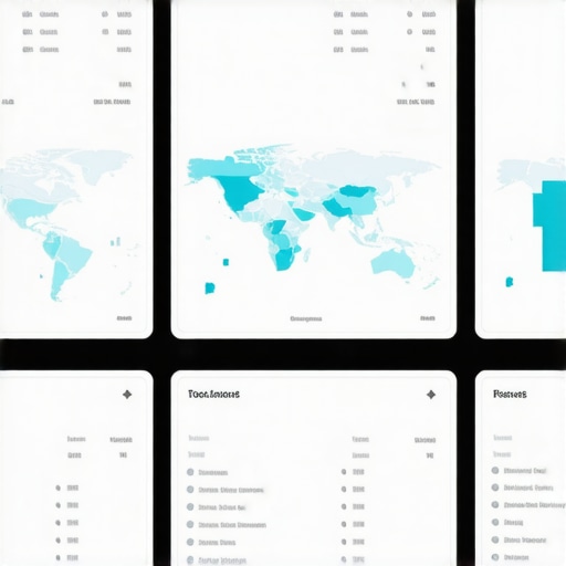 Screenshot of analytics dashboard showing local CTR signals and map click data