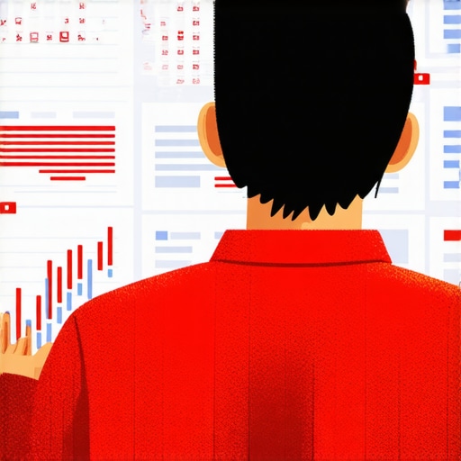 Person reviewing local SEO analytics emphasizing authentic user interactions on screen