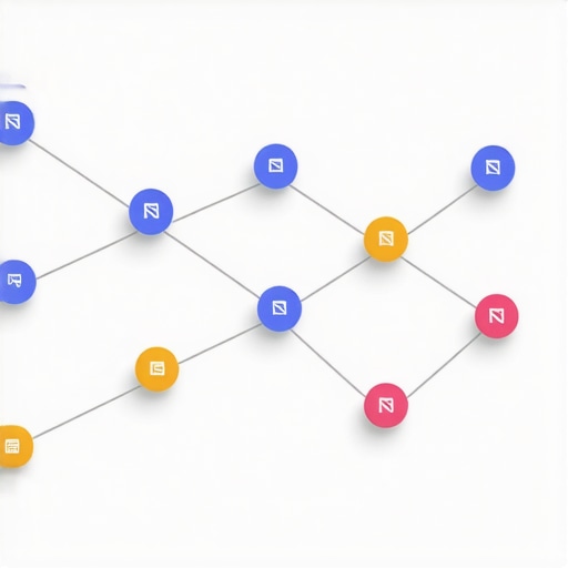 Illustration showing multiple residential IP addresses connecting to improve Google Maps signals