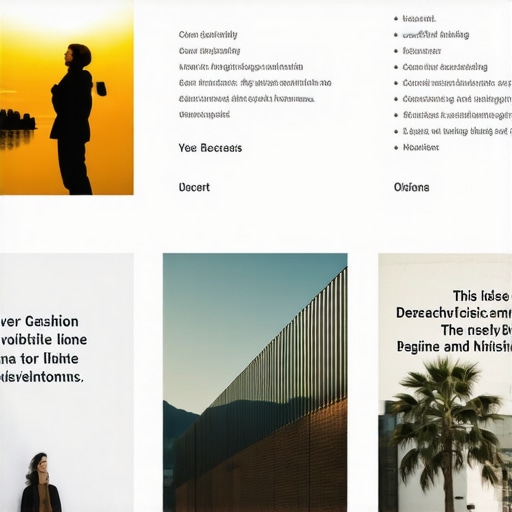 Example of an engaging business profile with effective calls to action